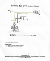 Elektroinštalácia Babetta 207 - Gyt