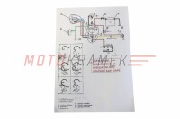 Elektroinštalácia Jawa 175/250,350 Kyvačka - spínačka v nádrži pre VAPE