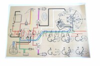 Elektroinštalácia Jawa 350/354 Kyvačka - spínačka v nádrži