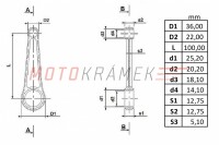 Ojnica úplná Pionier 20, 21, 23 s klietkou - CKR