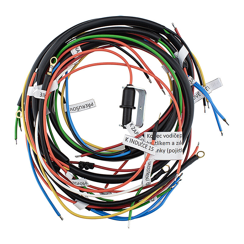 Elektroinštalácia Jawa/ČZ 125/175/250 Kyvačka spínačka v nádrži