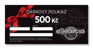 Darčekový poukaz - 500 CZK